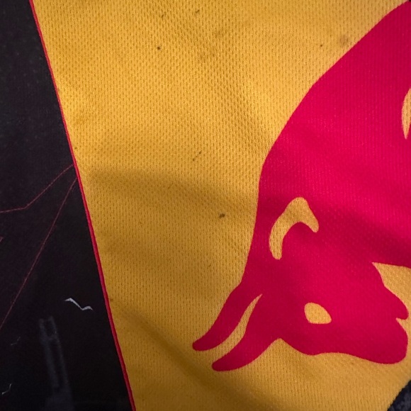 Kini Red Bull Motorcross Racing Jersey Men’s Size XL Red Black yellow - Picture 10 of 10